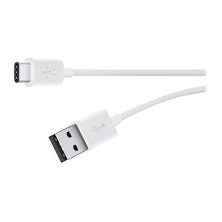 Belkin MIXIT 2.0 USB-A to USB-C Charge Cable USB Type-C - White - 1.8m