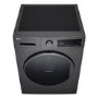 LG Steam 8kg 1200rpm Washing Machine - Dark Silver