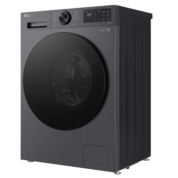 LG VX50 Series 9kg 1200rpm Washing Machine - AI Direct Drive Black