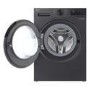 LG VX50 Series 9kg 1200rpm Washing Machine - AI Direct Drive Black