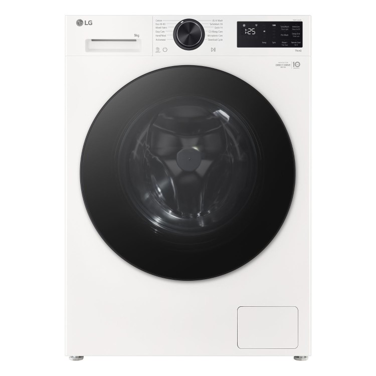 LG 9kg 1200rpm Washing Machine - White