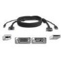Belkin OmniView All-In-One Pro Series Plus - video / USB cable - 3 m