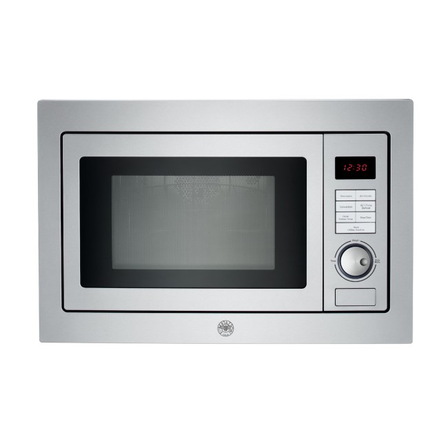 Bertazzoni Professional 25L 900W Built-in Combination Microwave Oven with Grill - Stainless Steel