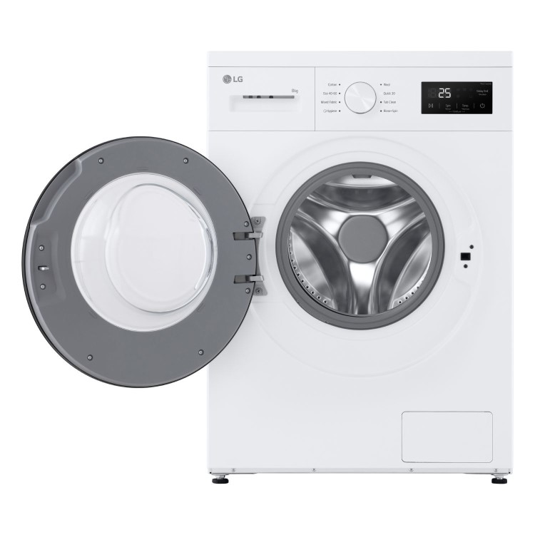 LG A10 Series 8kg 1400rpm Washing Machine - White