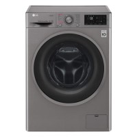 LG F4J6TY8S 8kg 1400rpm Freestanding Washing Machine - Shiny Steel