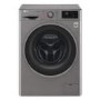 LG F4J6TY8S 8kg 1400rpm Freestanding Washing Machine - Shiny Steel