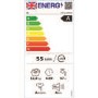 LG V11 12kg 1400rpm Freestanding Washing Machine - Black Steel