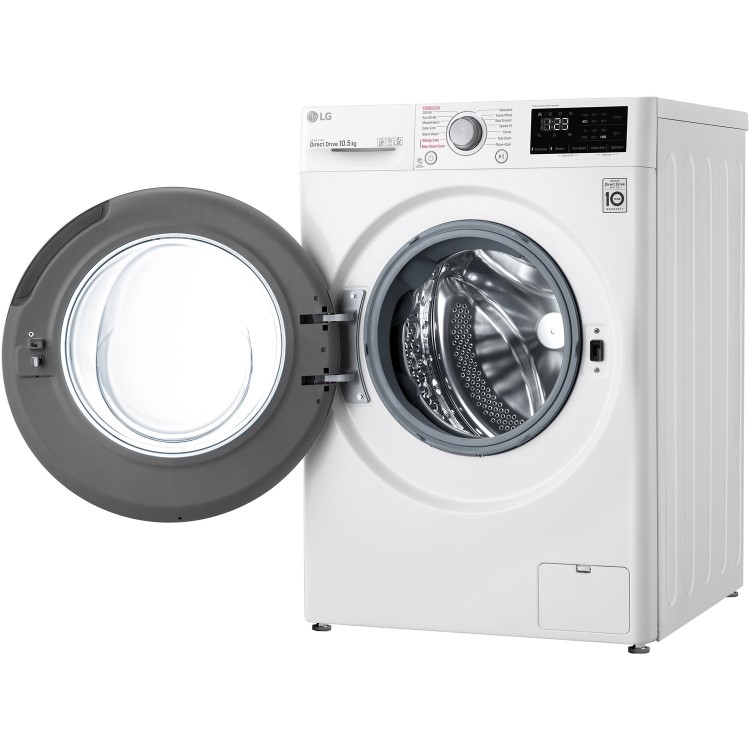 LG 10.5kg 1400rpm Freestanding Washing Machine - White