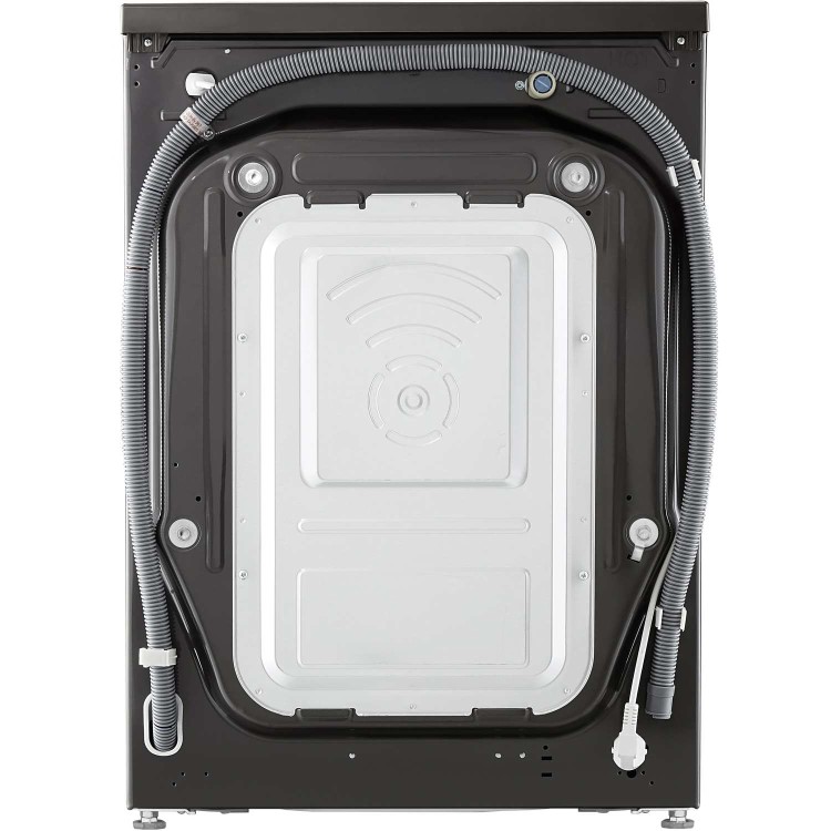 LG F4V909BTS 9kg 1400rpm AI DD Freestanding Washing Machine With TurboWash 360 & Steam - Black Steel