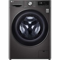 LG F4V909BTS 9kg 1400rpm AI DD Freestanding Washing Machine With TurboWash 360 & Steam - Black Steel