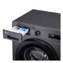 LG X10 Series 9kg 1400rpm Washing Machine - Graphite