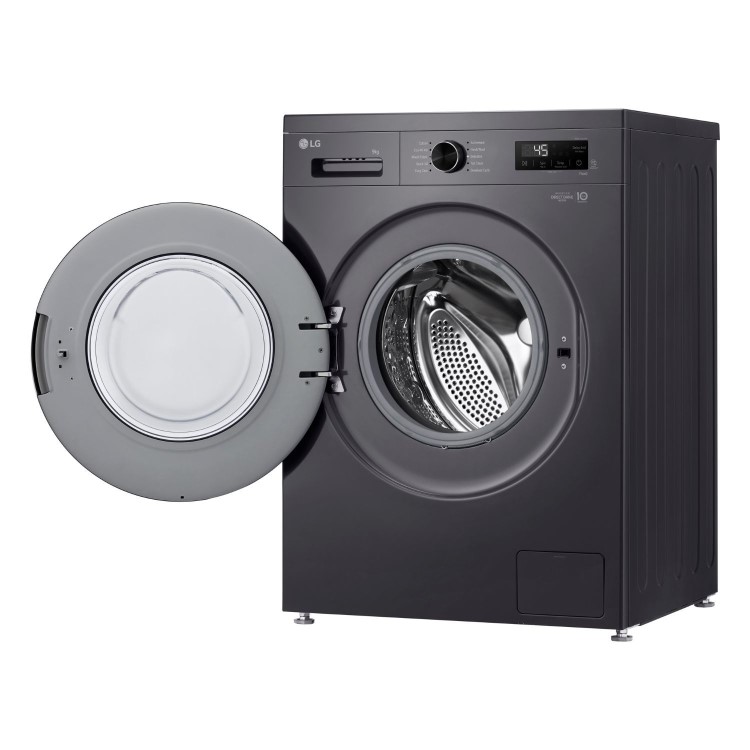 LG X10 Series 9kg 1400rpm Washing Machine - Graphite