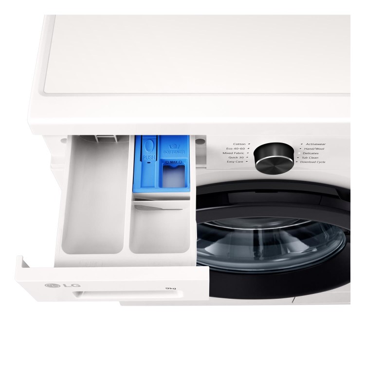 LG X10 Series 9kg 1400rpm Washing Machine - White