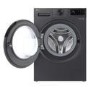 LG VX50 Series 11kg 1400rpm Washing Machine - AI Direct Drive Black