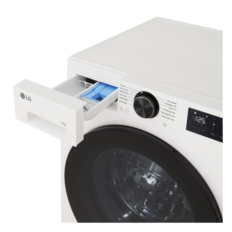 LG Series 5 AI Direct Drive 11kg 1400rpm Washing Machine - White