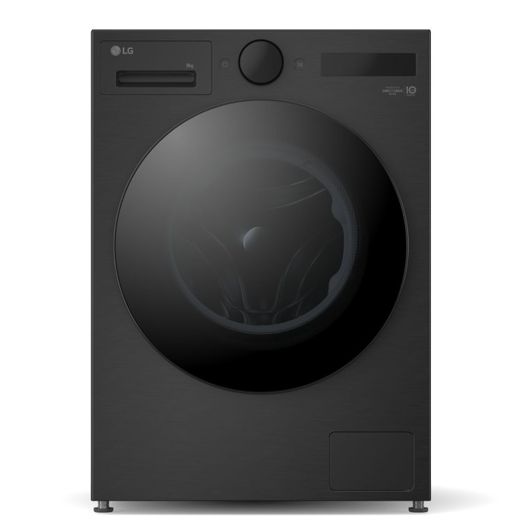 LG VX70 Series 9kg 1400rpm Washing Machine - Black
