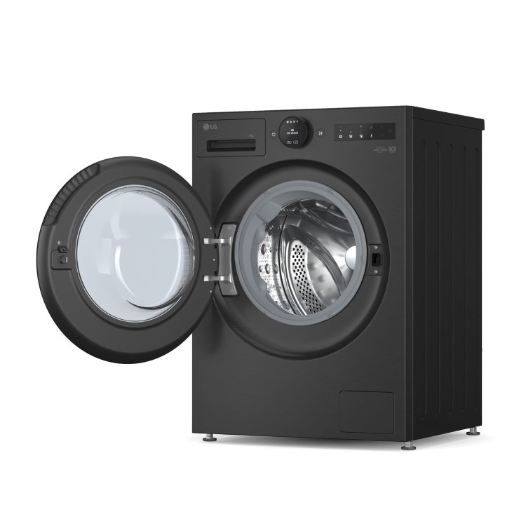 LG VX70 Series 9kg 1400rpm Washing Machine - Black