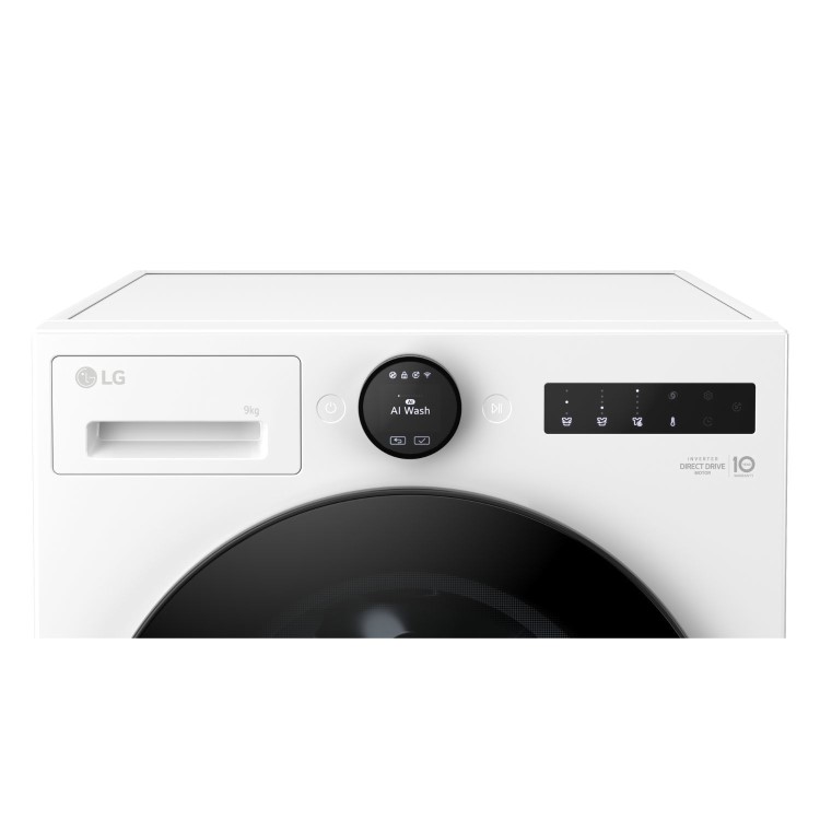 LG VX70 Series 9kg 1400rpm Washing Machine - White