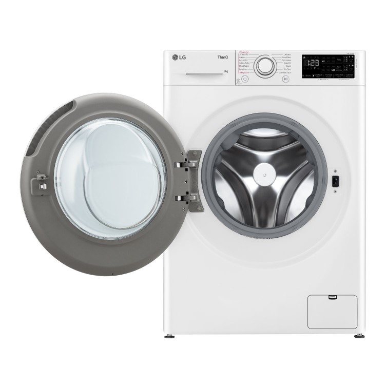 Refurbished LG EZDispense F4Y509WWLA1 Freestanding 9KG 1400 Spin Washing Machine White