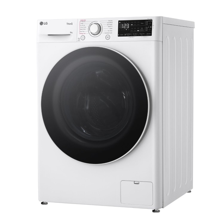 Refurbished LG EZDispense F4Y509WWLA1 Freestanding 9KG 1400 Spin Washing Machine White