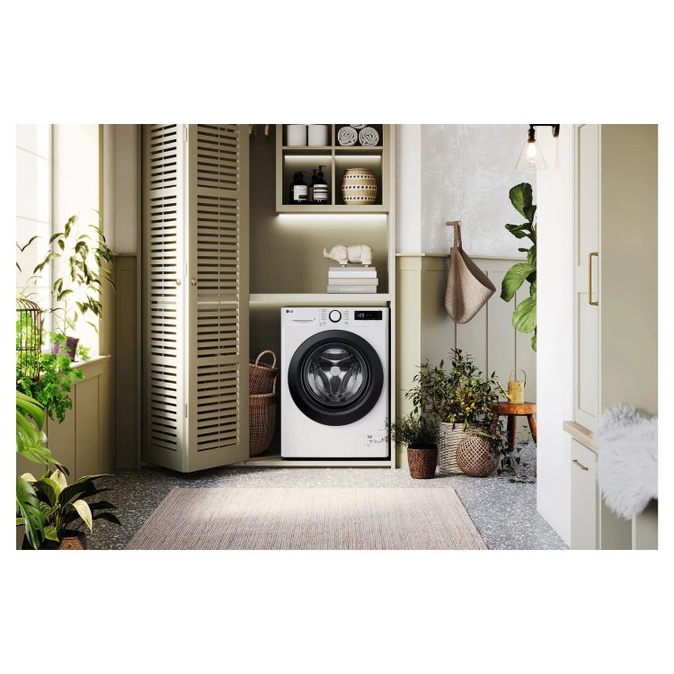 LG F4Y510WBLN 10kg 1400rpm Washing Machine - White