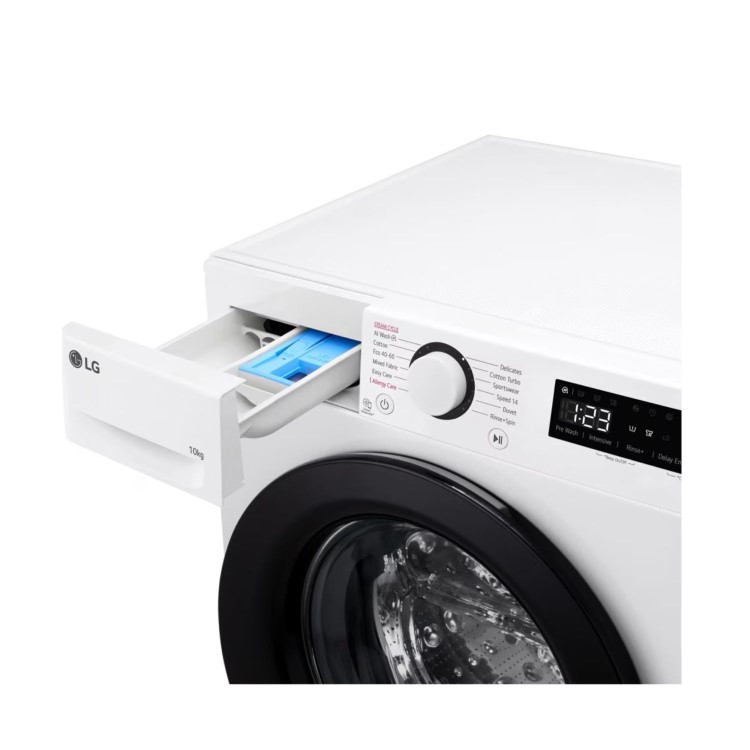 LG F4Y510WBLN 10kg 1400rpm Washing Machine - White