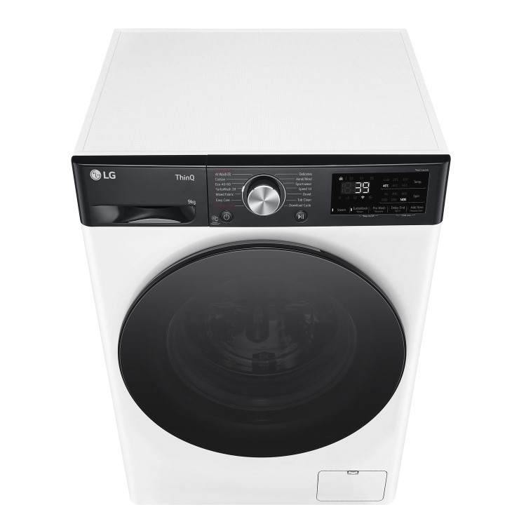 LG TurboWash 9kg 1400rpm Freestanding Washing Machine - White  