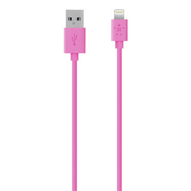 Belkin MIXIT Lightning to USB ChargeSync Cable - Pink