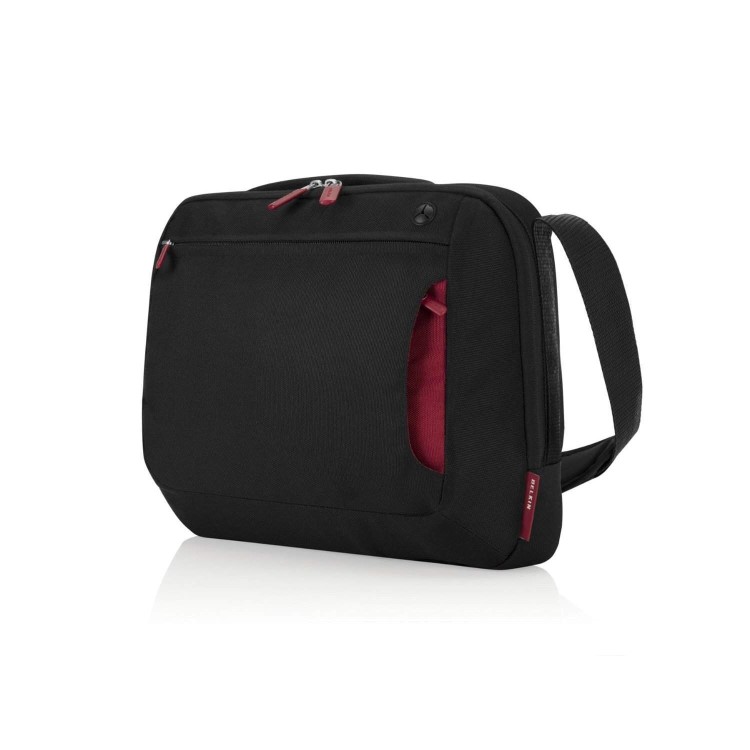 Belkin 15.6" Laptop Messenger Bag  - Black/Red