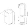 Smeg FAB28RPK3UK Fifities Style Right Hand Hinge Freestanding Fridge With Ice Box - Pink