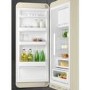 Smeg 244 Litre Fifties Style Left Hand Hinge Freestanding Fridge With Ice Box – Cream