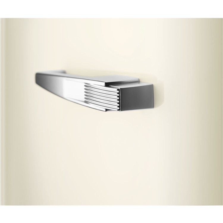 Smeg 244 Litre Fifties Style Left Hand Hinge Freestanding Fridge With Ice Box – Cream