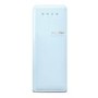 Smeg 244 Litre Fifties Style Left Hand Hinge Fridge with Icebox - Pastel Blue