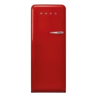 Smeg 270 Litre Fifities Style Left Hand Hinge Freestanding Fridge With Ice Box - Red Smeg 270 Litre Fifities Style Left Hand Hinge Freestanding Fridge With Ice Box - Red