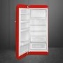 Smeg 244 Litre Fifties Style Left Hand Hinge Freestanding Fridge With Ice Box – Red