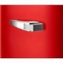 Smeg 244 Litre Fifties Style Left Hand Hinge Freestanding Fridge With Ice Box – Red