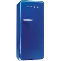 Smeg FAB28QBL1 60cm Wide Retro Style Right Hinge Freestanding Fridge - Blue