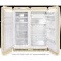 Smeg FAB28QBL1 60cm Wide Retro Style Right Hinge Freestanding Fridge - Blue