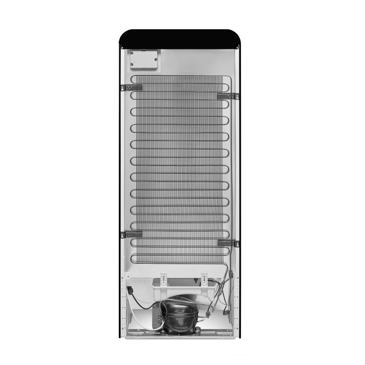 Smeg 244 Litre Fifties Style Right Hand Hinge Freestanding Fridge With Ice Box – Black