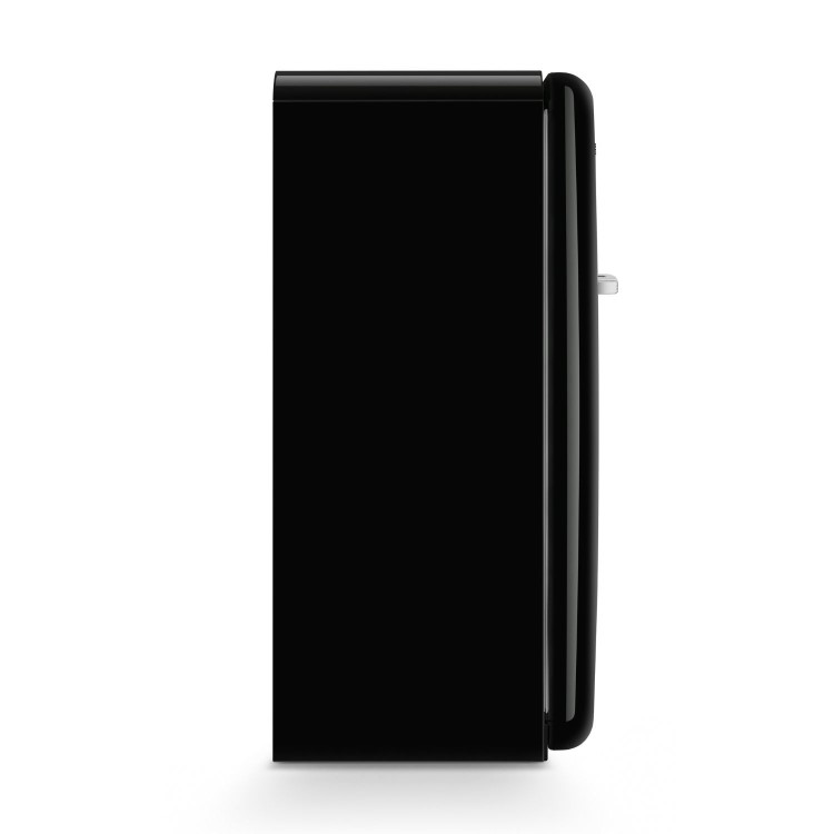 Smeg 244 Litre Fifties Style Right Hand Hinge Freestanding Fridge With Ice Box – Black