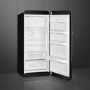 Smeg 244 Litre Fifties Style Right Hand Hinge Freestanding Fridge With Ice Box – Black