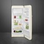 Smeg 244 Litre Fifties Style Right Hand Hinge Freestanding Fridge With Ice Box – Cream
