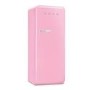 Smeg 244 Litre Fifties Style Right Hand Hinge Freestanding Fridge With Ice Box – Pink