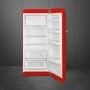 Smeg 244 Litre Fifties Style Right Hand Hinge Freestanding Fridge With Ice Box – Red