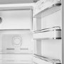 Smeg 244 Litre Fifties Style Right Hand Hinge Freestanding Fridge With Ice Box – Silver