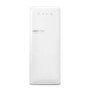 Smeg 244 Litre Fifties Style Right Hand Hinge Fridge with Icebox - White