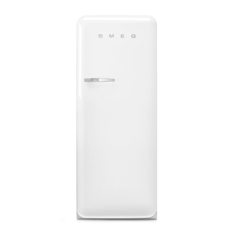 Smeg 244 Litre Fifties Style Right Hand Hinge Fridge with Icebox - White
