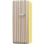 Smeg FAB28YCS1 60cm Wide Retro Style Left Hinge Freestanding Fridge - Candy Stripe