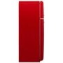 Smeg 294 Litre Fifties Style Left Hand Hinge Top Mount Fridge Freezer - Red