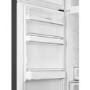 Smeg 294 Litre Fifties Style Left Hand Hinge 70/30 Fridge over No Frost Freezer - White